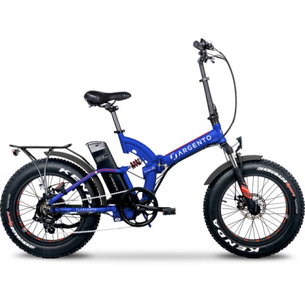 Bici Elettrica Pieghevole AR-BI-210030 Argento Bike Bimax a con Pedalata Assistita motore da 500 W e Autonomia di 80 Km