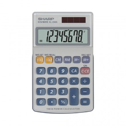 Calcolatrice Sharp EL250S Tascabile