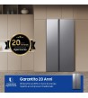 Samsung Frigorifero RS62DG5003S9EF Capacità 655 Lt Colore Silver Classe Energetica E