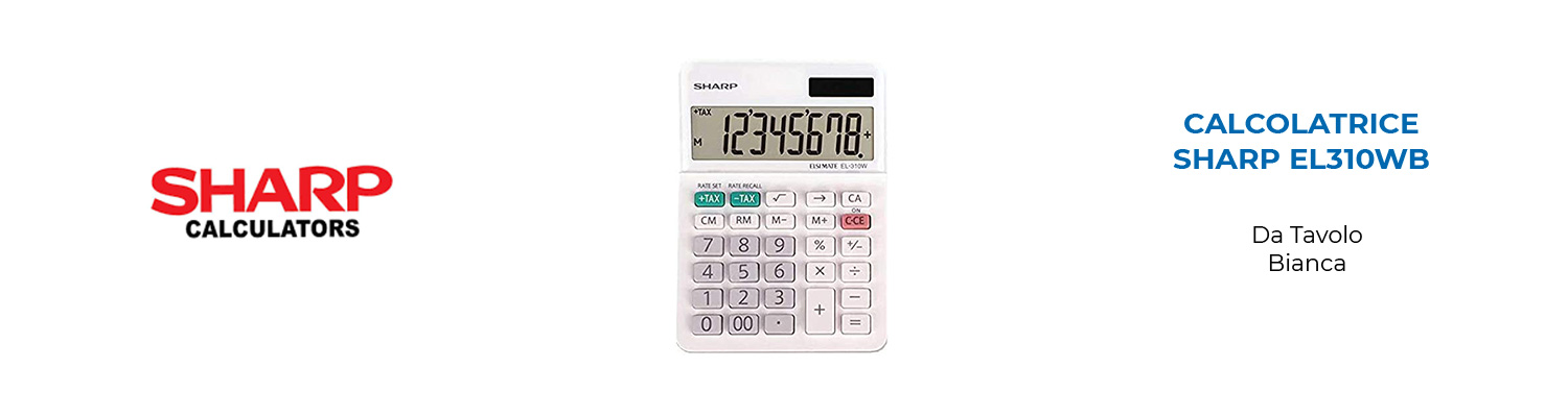 Calcolatrice da tavolo SHARP