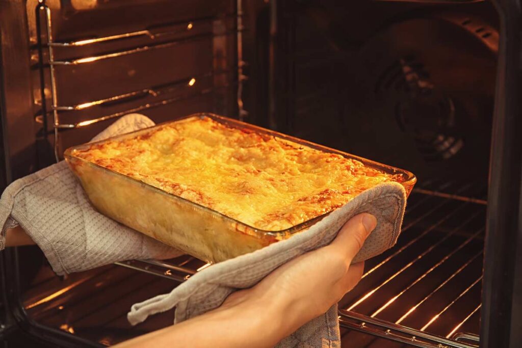 gratinatura in forno ventilato