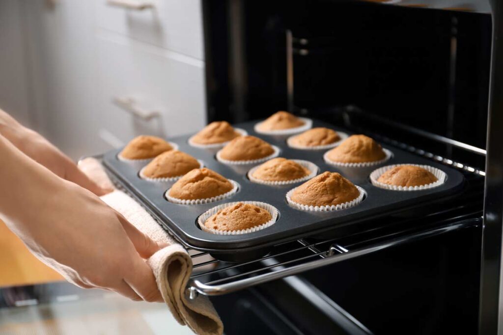 muffin in forno statico